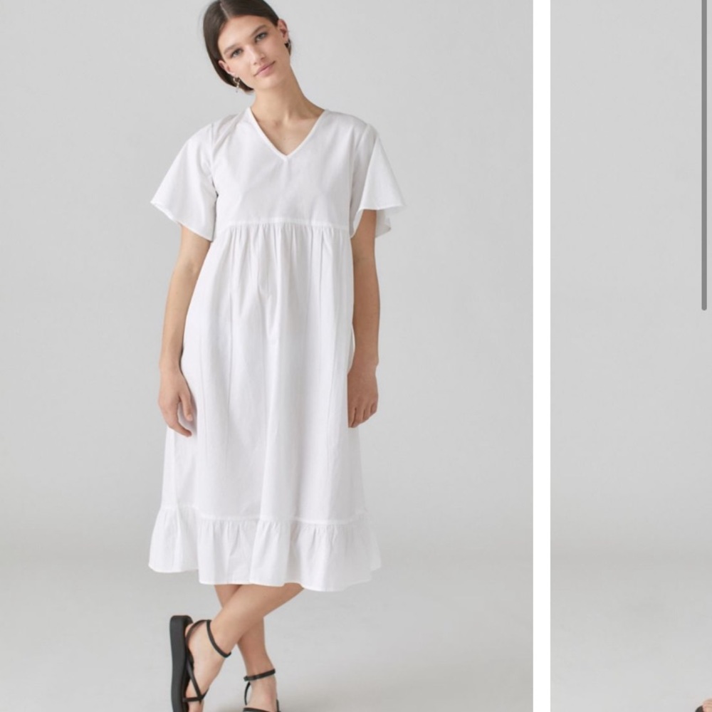 Daisy Street V neck Midi Dress